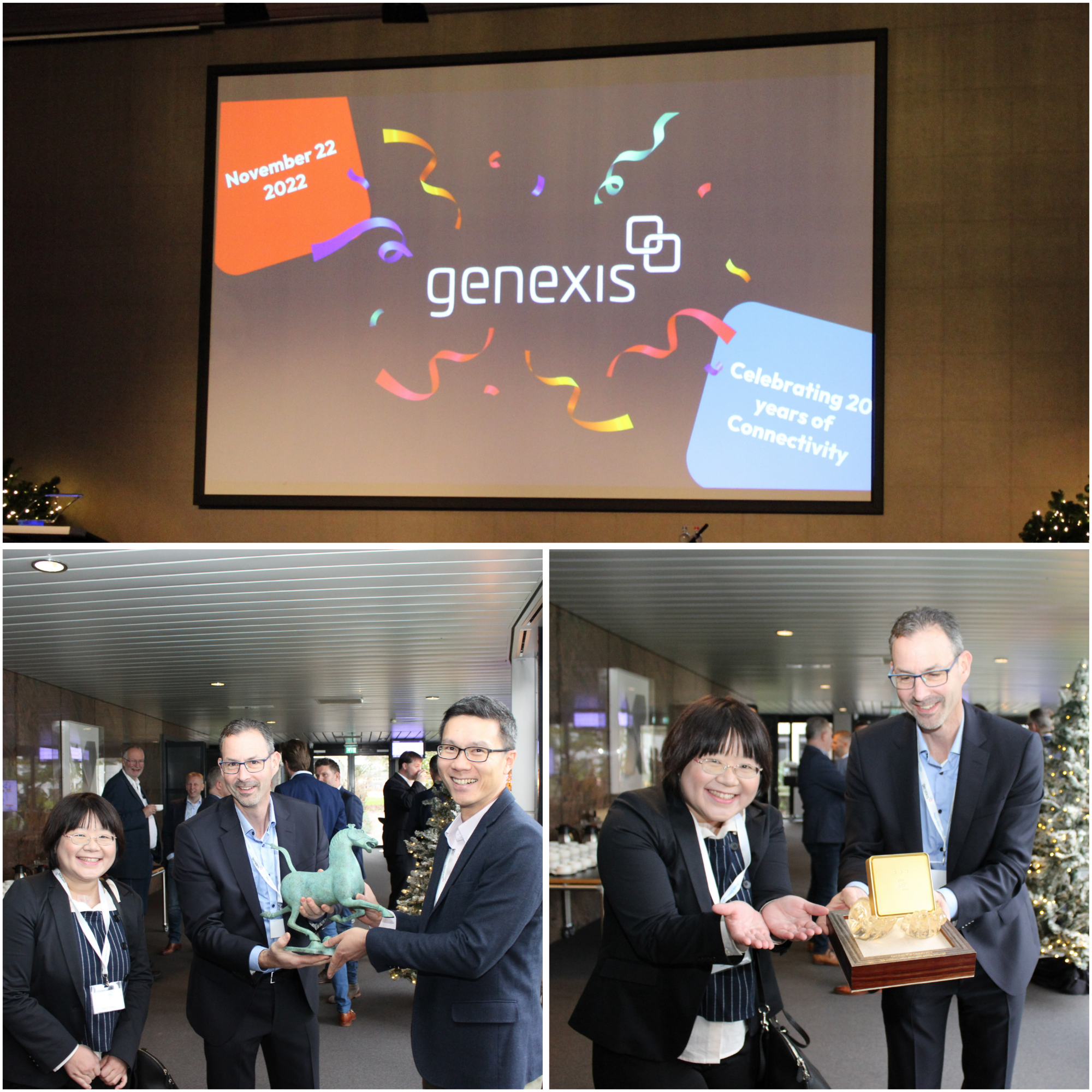 祝賀Genexis20週年快樂！
